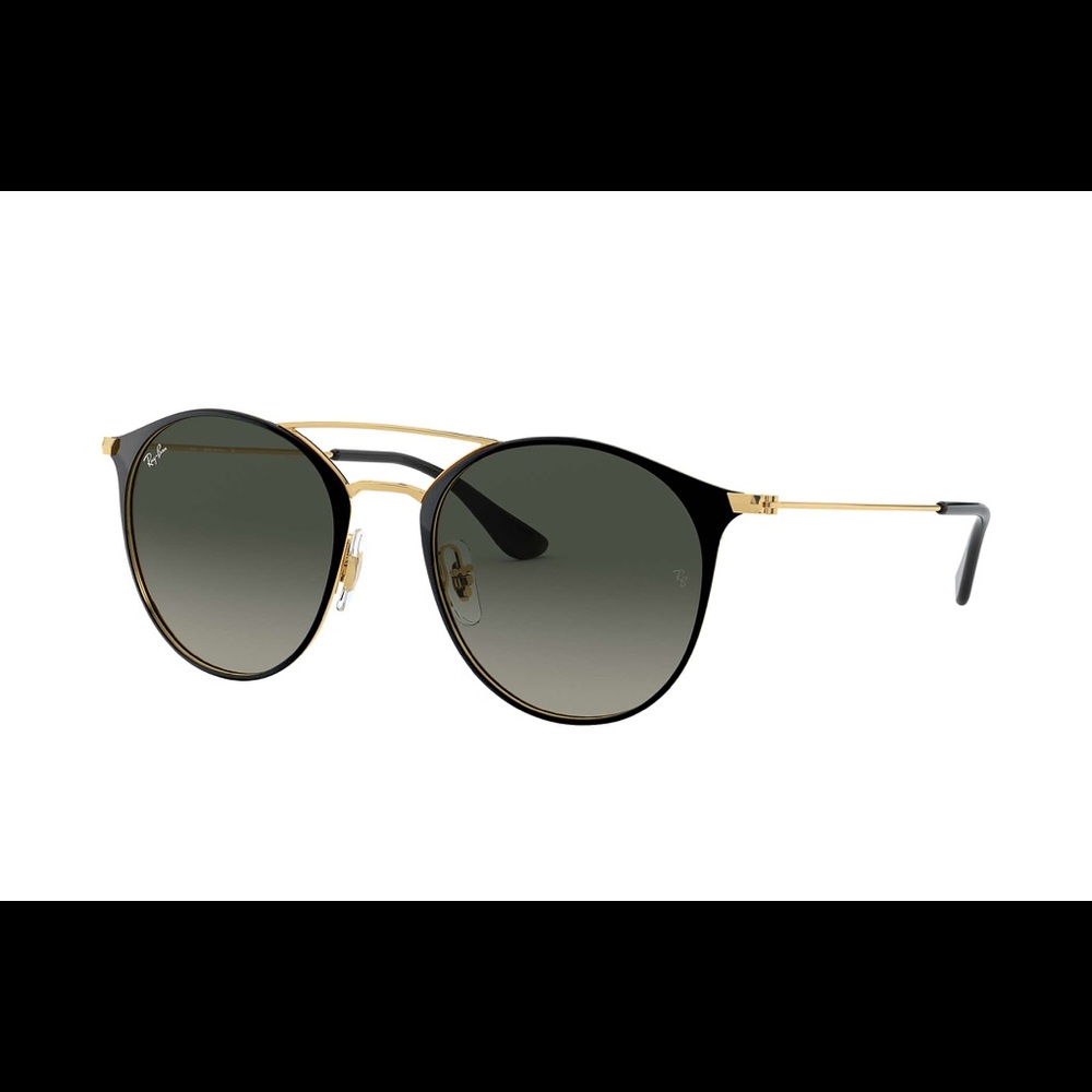 Black & Gold Ray Bans